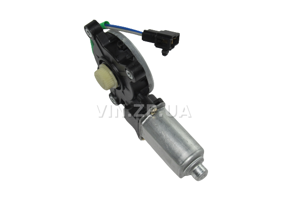 Мотор стеклоподъемника Ланос, Сенс FSO моторедуктор левый, привод-шестерня, OEM 96190207 5