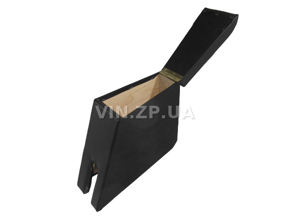 Подлокотник органайзер VRN ЗАЗ 1103 Славута, черний с вышивкой "Slavuta " 4