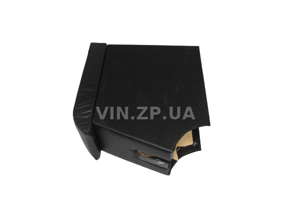 Подлокотник органайзер VRN ВАЗ 1117, 1118, 1119, черный с вышивкой "Lada Kalina" 6