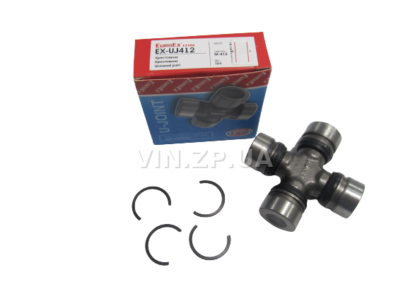 Крестовина EuroEx Москвич 412, 2140, 2137, 2734, карданного вала (42974)