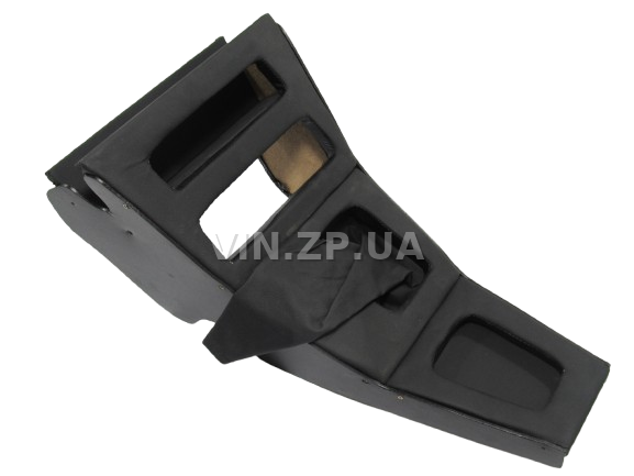 Консоль КПП ВАЗ 2101, 2102, с полкой тоннеля и чехлом для ручки КПП, чёрная АВТОПЛАСТ 1