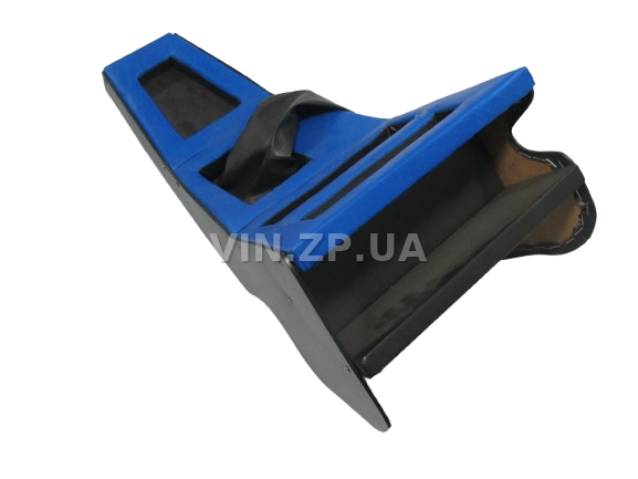 Консоль КПП ВАЗ 2101, 2102, с полкой тоннеля и чехлом для ручки КПП, сине-чёрная АВТОПЛАСТ 2