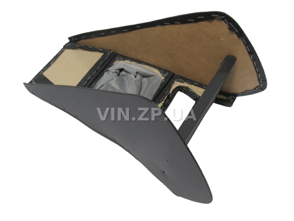 Консоль КПП ВАЗ 2103, 2106, с полкой тоннеля и чехлом для ручки КПП, чёрная АВТОПЛАСТ 3