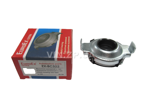 Подшипник выжимной EuroEx ВАЗ 2108, 2109, 21099, 1117, 1118, 1119, 2110, 2111, 2112, 2170, 2171, 2172, 2190, 2192, 2194, нового образца 1