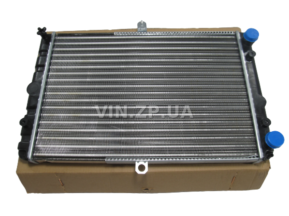 Радиатор охлаждения EuroEx Сенс, Ланос 1.4л, двиг. МеМЗ-301, МеМЗ-307, алюминиевый (43127)