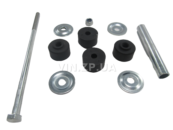 Стойка стабилизатора CRB Ланос, Сенс, Нексия, Лачетти 1.6-1.8, Эсперо, в сборе с втулками, OEM 90009367 3