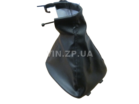 Чехол ручки КПП VRN Ланос, Сенс (DAEWOO LANOS, SENS ) черный эко-кожа 2