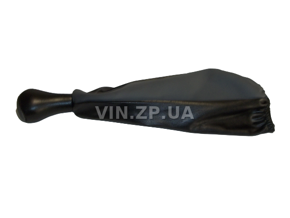 Ручка КПП VRN ВАЗ 2101, 2102, 2103, 2104, 2105, 2106, 2107, с чехлом, эко-кожа черно-серая 1