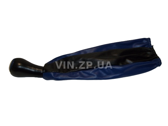 Ручка КПП VRN ВАЗ 2101, 2102, 2103, 2104, 2105, 2106, 2107, с чехлом, эко-кожа черно-синяя 1