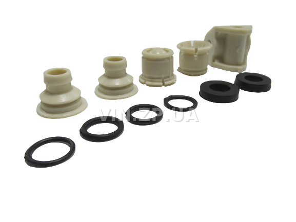 Ремкомплект кулисы ПРИЗМА-АВТО Ланос, к-кт-5 втулок + 6 резинок 2