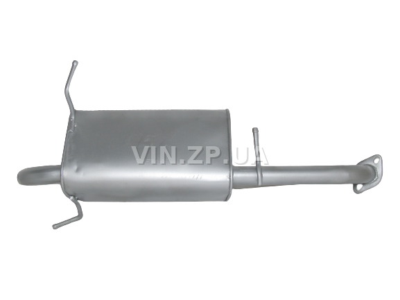 Глушитель Лачетти 1.4i, 1.6i, 1.8i хетчбэк, с 2005г ТЕКС треугольний OEM 96553620 1