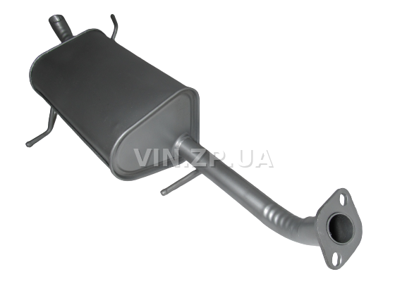 Глушитель Лачетти 1.4i, 1.6i, 1.8i хетчбэк, с 2005г ТЕКС треугольний OEM 96553620 4