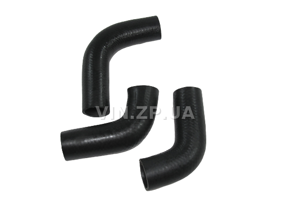Патрубок радиатора РЕМ УАЗ 469, 3151, 2206, 3306, 3741, 3962, охлаждения, комплект 3шт 2