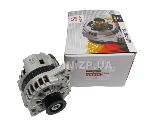 Генератор Ланос, Авео, Нексия, Нубира HORT шкив 5РК, 85 А, OEM 96303556 2