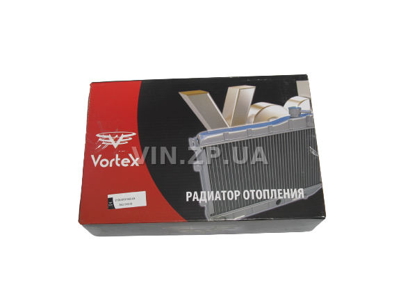 Радиатор отопителя печки VORTEX ВАЗ 2108, 2109, 21099, 2113, 2114, 2115, ЗАЗ 1102 Таврия, 1103, 1105, алюминиевый (46714) 2