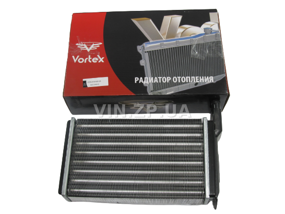 Радиатор отопителя печки VORTEX ВАЗ 2108, 2109, 21099, 2113, 2114, 2115, ЗАЗ 1102 Таврия, 1103, 1105, алюминиевый (46714) 4