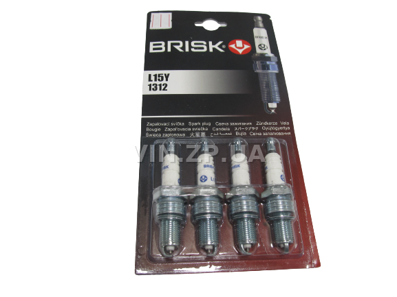 Свечи зажигания BRISK ВАЗ 2101, 2102, 2103, 2104, 2105, 2106, 2107, 2108, 2109, 21099, 2110,,2121, Таврия 1102-05, Москвич 412, 2140, зазор 0.7, ключ 21, к-кт 4шт, серия CLASSIC 1