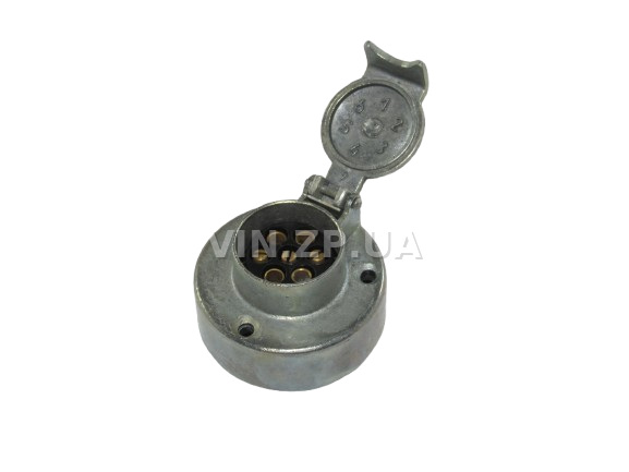 Разъем прицепа фаркопа  "мама",  металл, гальваническое покрытие ВЗА (46858) 5