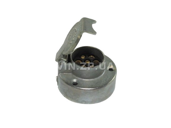 Разъем прицепа фаркопа  "мама",  металл, гальваническое покрытие ВЗА (46858) 6