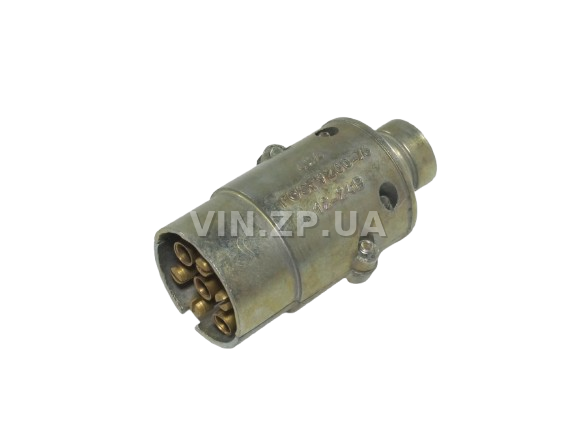 Разъем прицепа фаркопа  "папа",  металл, гальваническое покрытие ВЗА (46859) 4