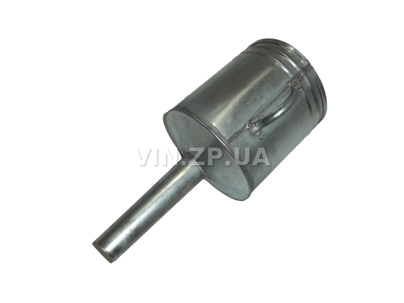 Лейка топливная 3.0л, носик d 33мм вертикальный ВИДЕКС бензин, дизель, с сеткой-фильтром, оцинкованная В-2 1