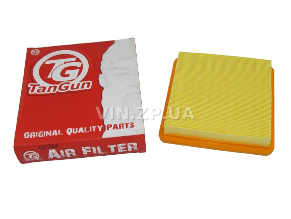 Фильтр воздушный Матиз 0.8, 1.1 Premium (после 2005 г), 
191.5 х 205 х 34.5мм TANGUN (46964) 2