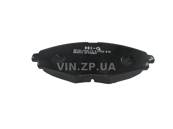Колодки тормозные передние HI-Q Ланос, Сенс, Матиз, R13", комплект 4шт, 96316582 2