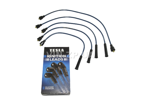Провода высоковольтные TESLA ВАЗ 2101, 2102, 2103, 2104, 2105, 2106, 2107, силикон, карбюраторные двигатели 2