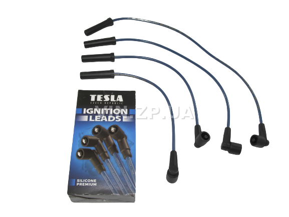 Провода высоковольтные TESLA ВАЗ ВАЗ 21082, 2109, 21099, 2110, 2111, 2112, 2113, 2114, 2115, 1117, 1118, 1119, с 8-ми клапанными инжекторными двигателями, силикон 2