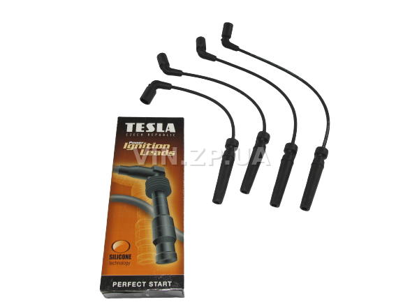 Провода высоковольтные TESLA Ланос, Авео, Нубира, Такума, Нексия, с 16-ти клапанным двигателем 1.6л, силикон, OEM 96497773 2