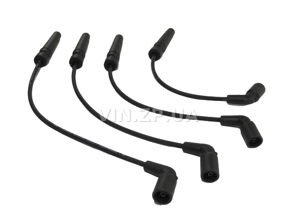 Провода высоковольтные TESLA Ланос, Авео, Нубира, Такума, Нексия, с 16-ти клапанным двигателем 1.6л, силикон, OEM 96497773 5