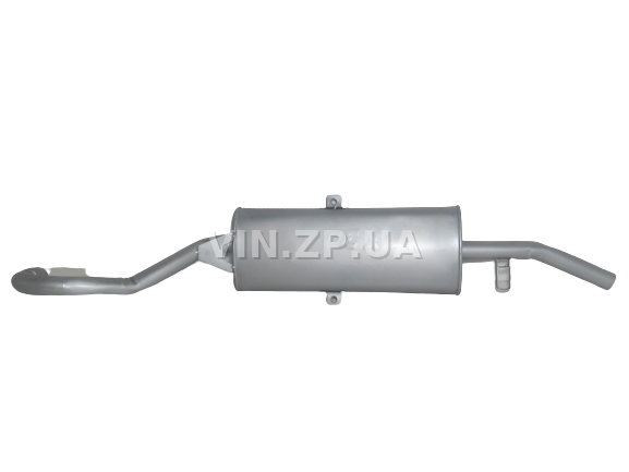 Глушитель ВАЗ 2104 ТЕКС  задний, с кронштейном для усиления трубы 2