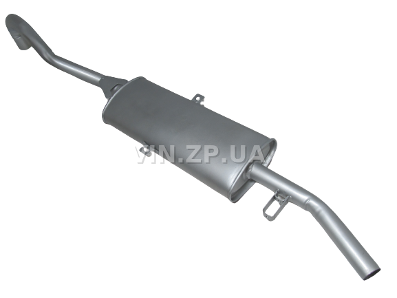 Глушитель ВАЗ 2104 ТЕКС  задний, с кронштейном для усиления трубы 3