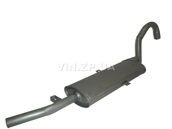 Глушитель ВАЗ 2104 ТЕКС  задний, с кронштейном для усиления трубы 1