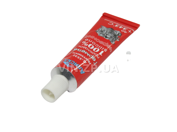 Герметик силиконовый 32гр АЛЯСКА красный 5