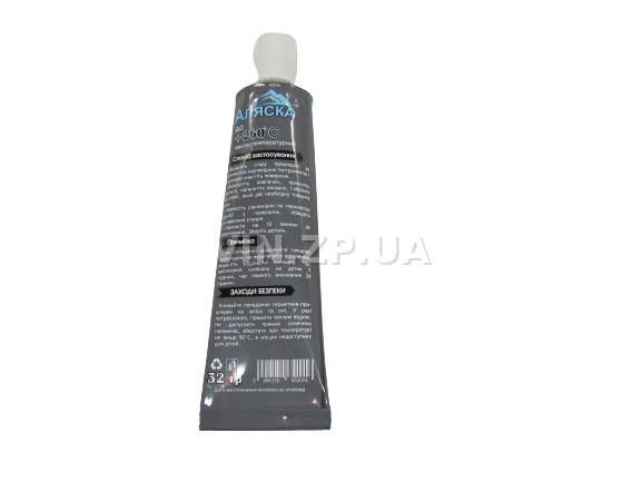 Герметик силиконовый 32гр АЛЯСКА чёрный 5