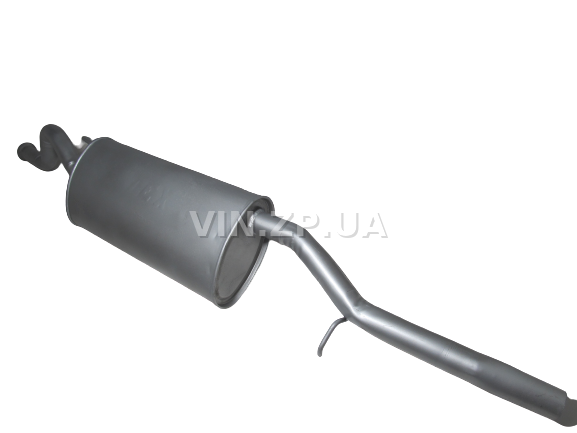 Глушитель ВАЗ Богдан 2110, 2111 ТЕКС задний, адаптирован под замену квадратного, двойная прокатка швов (47458) 4