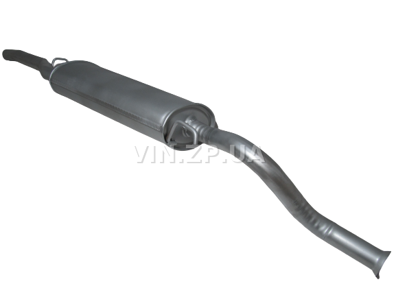 Глушитель ВАЗ Богдан 2110, 2111 ТЕКС задний, адаптирован под замену квадратного, двойная прокатка швов (47458) 6