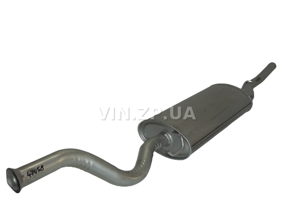 Глушитель ВАЗ Богдан 2110, 2111 ТЕКС задний, адаптирован под замену квадратного, двойная прокатка швов (47458)