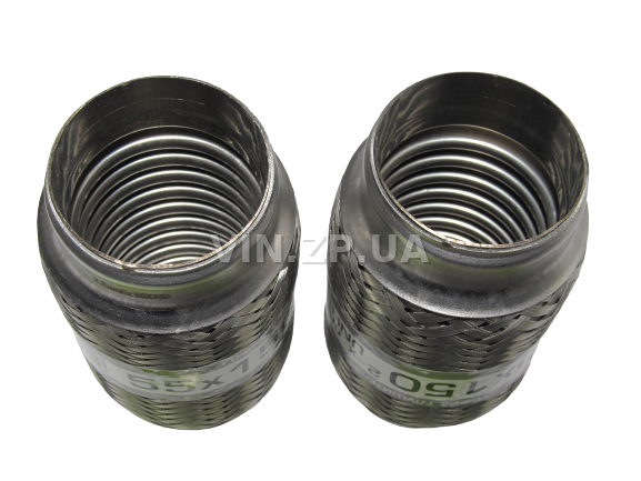 Гофра глушителя и приемной трубы 55 х 150 EuroEx 2-х слойная 2