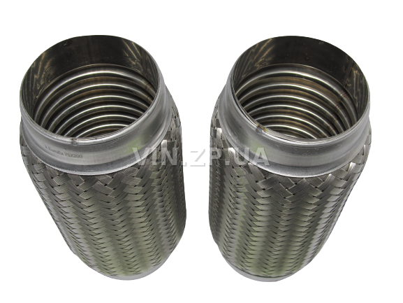 Гофра глушителя и приемной трубы 75 х 200 EuroEx 2-х слойная 2