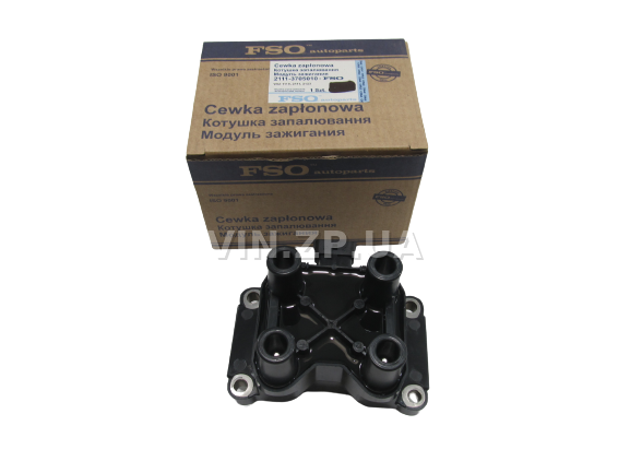 Катушка модуль зажигания 1.6л FSO ВАЗ 2110, 2111, 2112, 2113, 2114, 2115, 1118, 21213, 2123, 2131, 3-х контактн, (4601.3705) 1