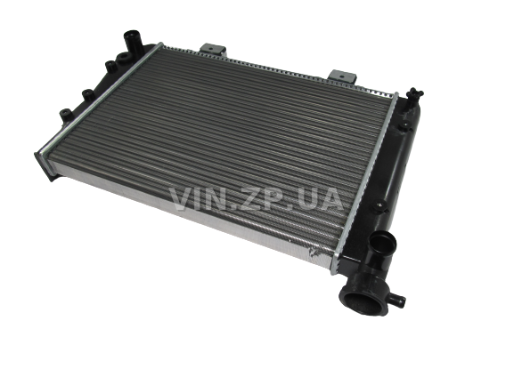 Радиатор охлаждения АЛЯСКА ВАЗ 2104, 2105, 2107, алюминиевый (47819) 2