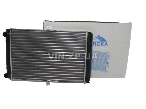 Радиатор охлаждения АЛЯСКА ВАЗ 2108, 2109, 21099, 2113, 2114, 2115, алюминиевый, универсальный инжектор + карбюратор (47820) 2