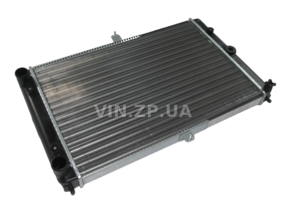 Радиатор охлаждения АЛЯСКА ВАЗ 2108, 2109, 21099, 2113, 2114, 2115, алюминиевый, универсальный инжектор + карбюратор (47820) 4