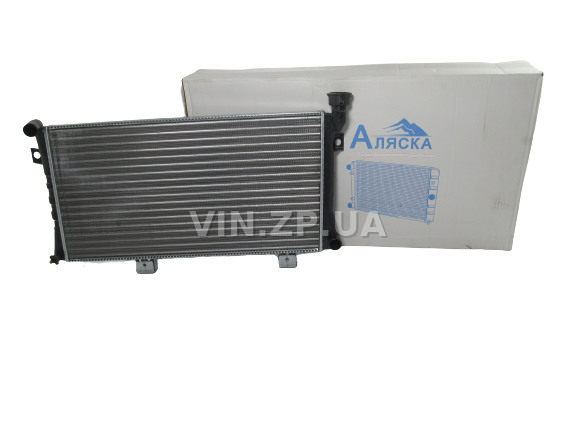 Радиатор охлаждения АЛЯСКА ВАЗ 2121, 21213, 21214, 2131, алюминиевый (47824)
