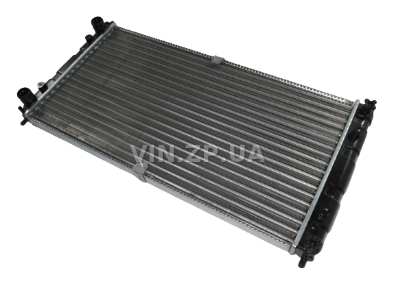 Радиатор охлаждения АЛЯСКА ВАЗ 2123, алюминиевый (47825) 4