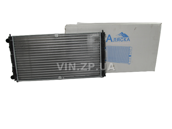 Радиатор охлаждения АЛЯСКА ВАЗ 2123, алюминиевый (47825)