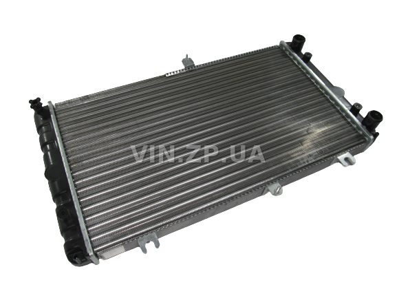 Радиатор охлаждения АЛЯСКА ВАЗ 2170, 2171, 2172, алюминиевый (47827) 2