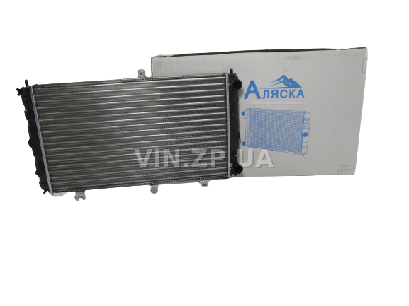 Радиатор охлаждения АЛЯСКА ВАЗ 2170, 2171, 2172, алюминиевый (47827)